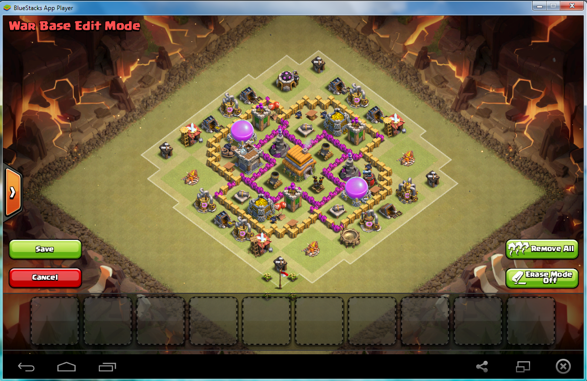 clash of clans th6 base #10.